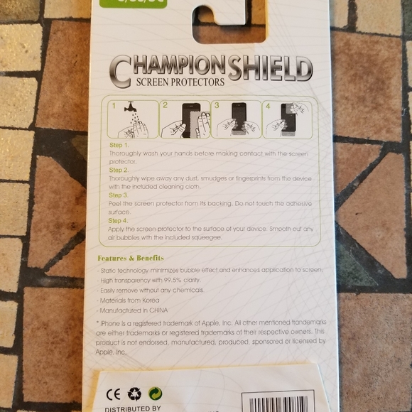 Screen Protector for iphone 5/5s/ - Picture 2 of 2